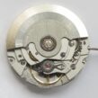 The watchmaker's side of an ETA 2824-2 mechanical watch movement.