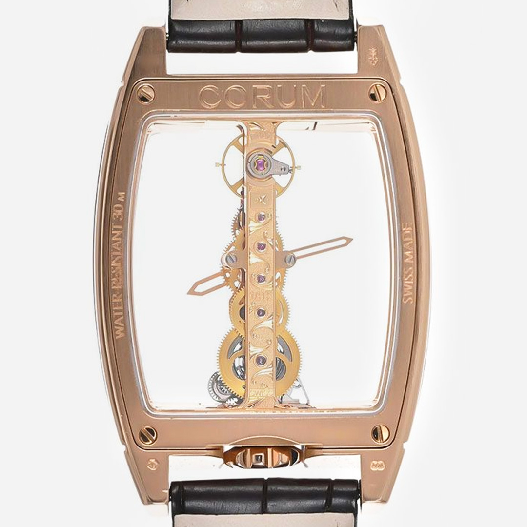 Corum Golden-Bridge Rose Gold Classic Edition Back